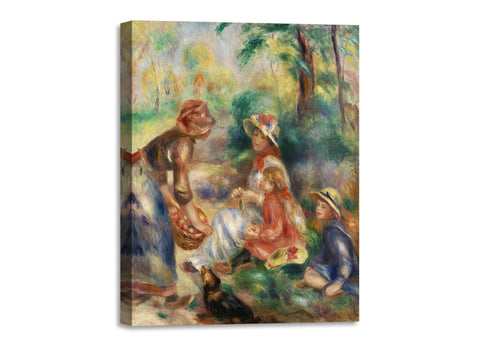 Quadro Stampa su Tela con Telaio in Legno Pierre-Auguste Renoir - Apple Vendor