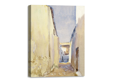 Quadro Stampa su Tela con Telaio in Legno John Singer Sargent - Tangier