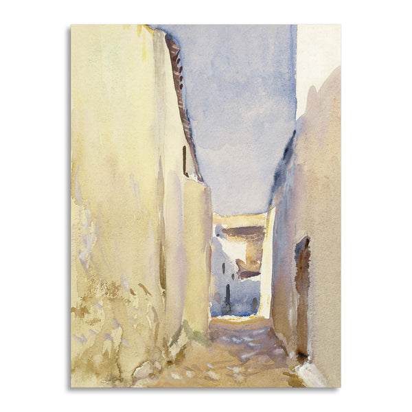 Quadro Stampa su Tela con Telaio in Legno John Singer Sargent - Tangier