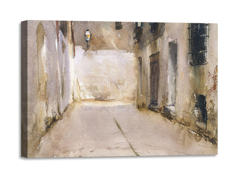 Quadro Stampa su Tela con Telaio in Legno John Singer Sargent - Venice