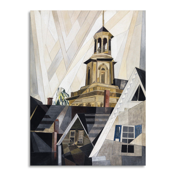 Quadro Stampa su Tela con Telaio in Legno Charles Demuth - After Sir Christopher Wren