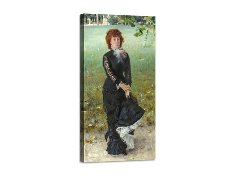 Quadro Stampa su Tela con Telaio in Legno John Singer Sargent - Marie Buloz Pailleron