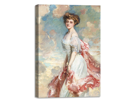 Quadro Stampa su Tela con Telaio in Legno John Singer Sargent - Miss Grace Woodhouse