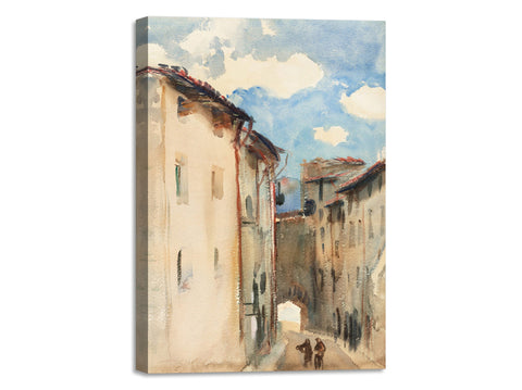 Quadro Stampa su Tela con Telaio in Legno John Singer Sargent - Camprodon, Spain