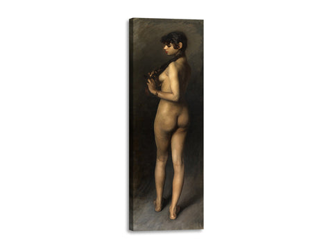Quadro Stampa su Tela con Telaio in Legno John Singer Sargent - Study of an Egyptian Girl