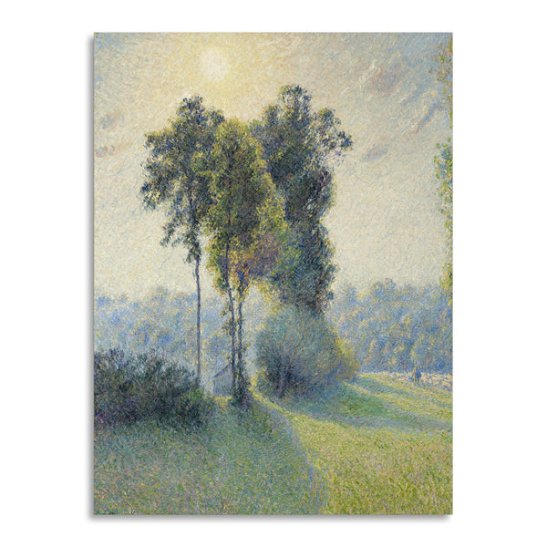 Quadro Stampa su Tela con Telaio in Legno Camille Pissarro - Landscape at Saint-Charles