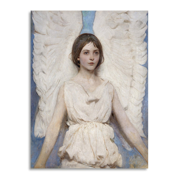 Quadro Stampa su Tela con Telaio in Legno Abbott Handerson Thayer - Angel