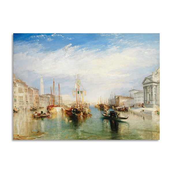 Quadro Stampa su Tela con Telaio in Legno William Turner - Venice