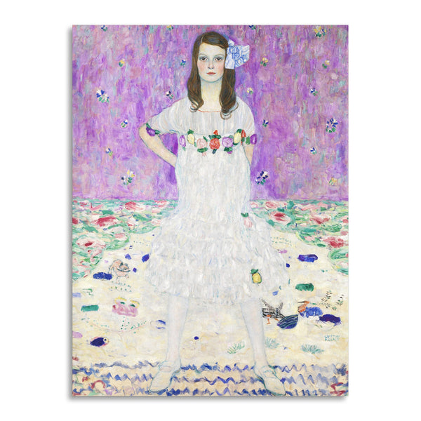 Quadro Stampa su Tela con Telaio in Legno Gustav Klimt - Mäda Primavesi