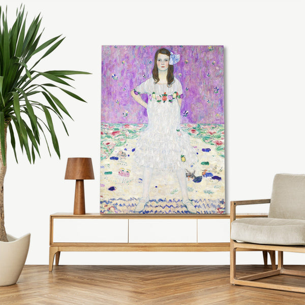 Quadro Stampa su Tela con Telaio in Legno Gustav Klimt - Mäda Primavesi