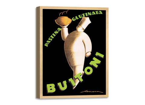 Quadro Stampa su Tela con Telaio in Legno Federico Seneca - Buitoni
