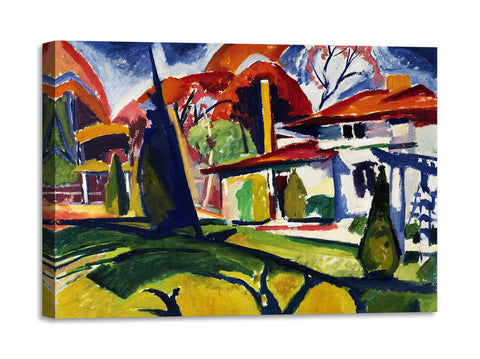 Quadro Stampa su Tela con Telaio in Legno Henry Lyman Sayen - Newman’s House