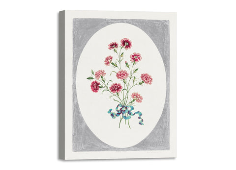 Quadro Stampa su Tela con Telaio in Legno John Edwards - India Pinks